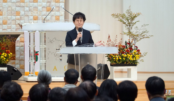 유에스라 그루터기상담협회장. 고상현 기자