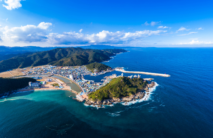 영덕 죽도산. 경북도 제공