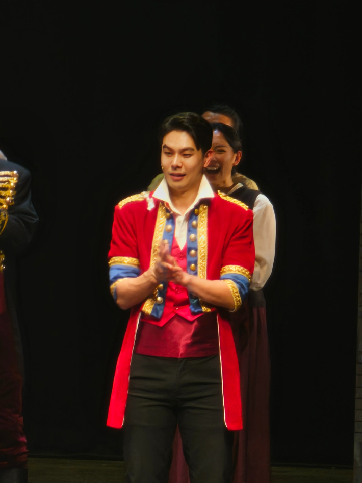 연극 '레미제라블'로 성공적 첫 무대를 장식한 신인 배우 이성우. 극단 로얄씨어터 제공