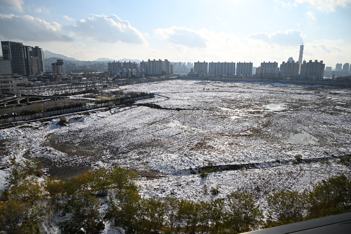 용산국제업무지구 부지 전경. 서울시 제공 