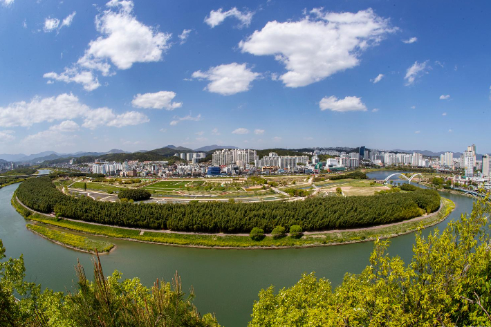 태화강 국가정원 전경. 울산시 제공