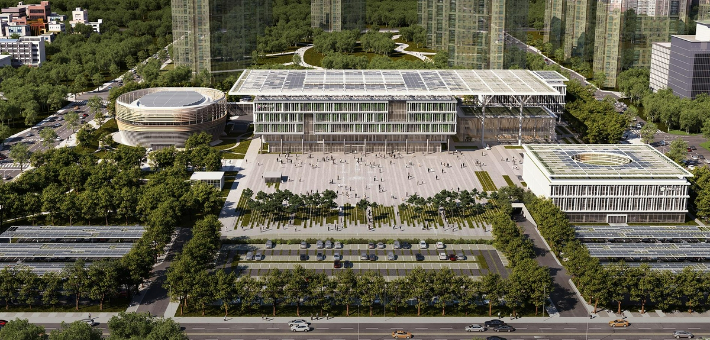 평택시 신청사 조감도. 평택시 제공