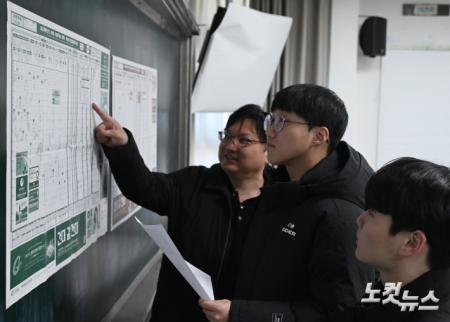 2025학년도 대학수학능력시험 성적표 배부