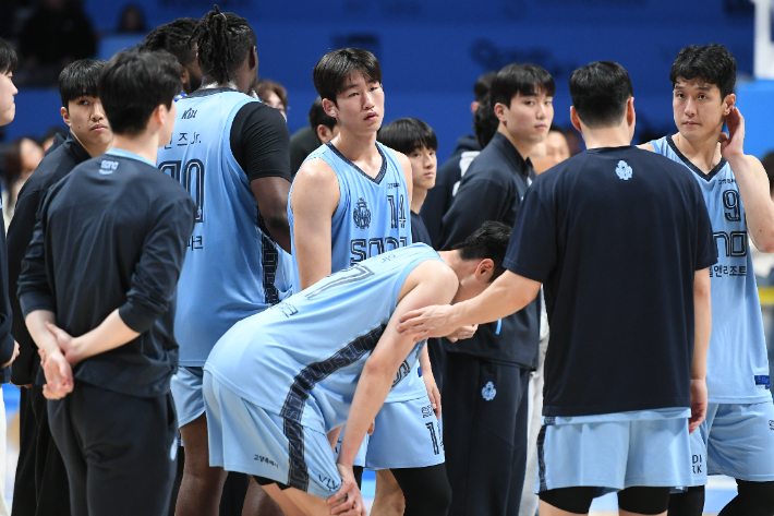 9연패를 당한 소노. KBL 제공