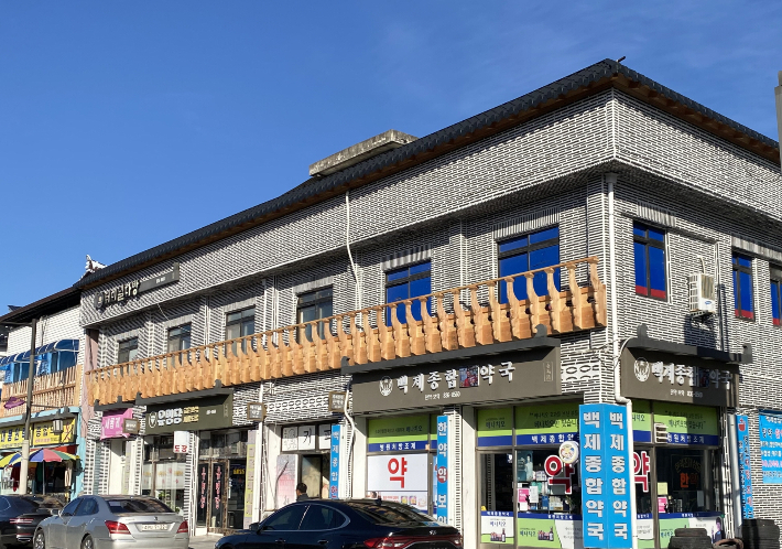 익산 금마면 고도 가로경관 개선사업이 완료됐다. 익산시 제공