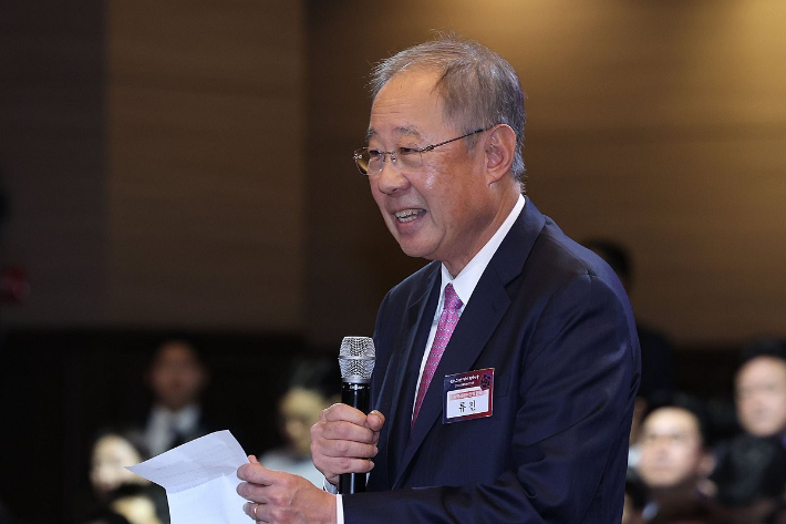 류진 한경협 회장. 연합뉴스