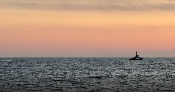 예인중이던 금광호. 포항해경 제공