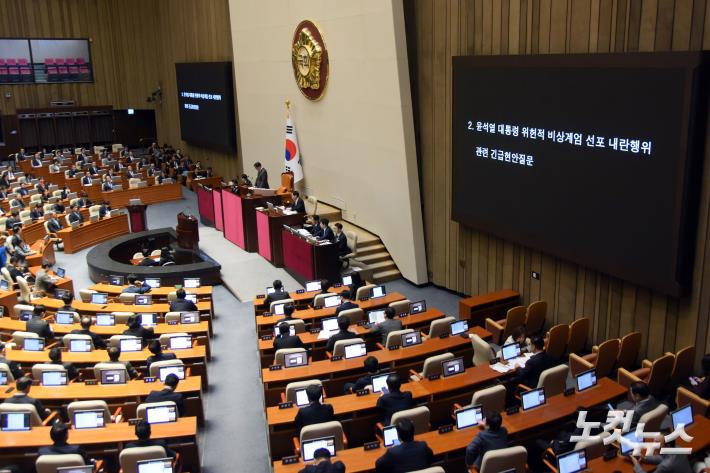 10일 서울 여의도 국회 제419회 국회(임시회) 제1차 본회의에서 