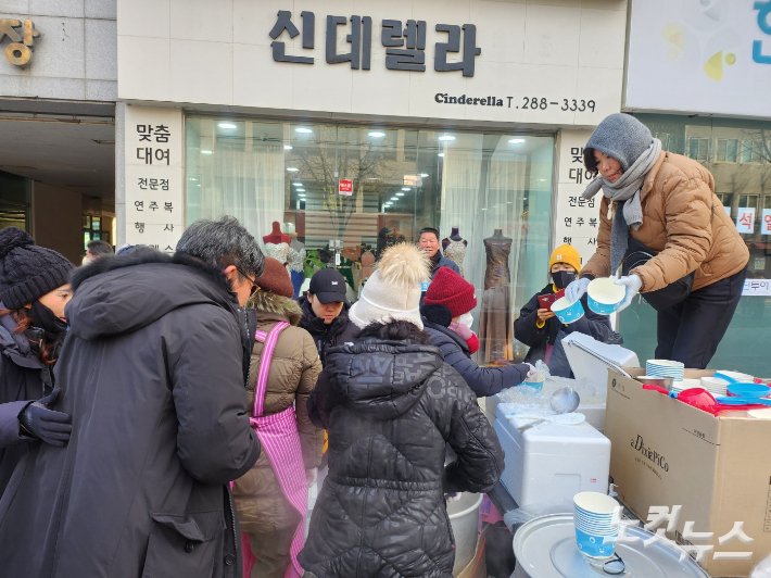 전주 객사 앞. 전북CBS 소민정 PD