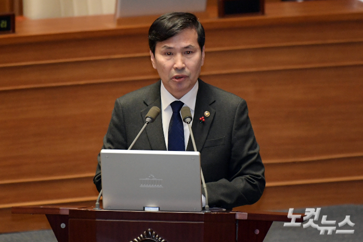 김선호 국방부 장관 직무대행. 윤창원 기자