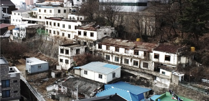도시재생사업이 추진되는 전주 옛 금암고 일원. 전주시 제공