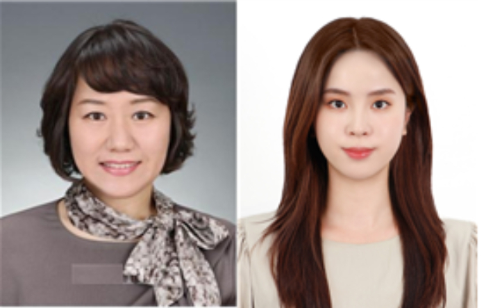 동국대 간호학과 심재란교수와 문경채 박사과정. 동국대 와이즈캠퍼스 제공