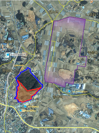 국방 미래기술연구센터 예정지, 토지거래 허가구역으로 지정
