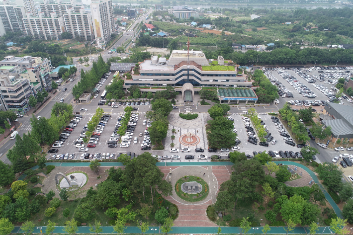 아산시청 전경. 아산시 제공