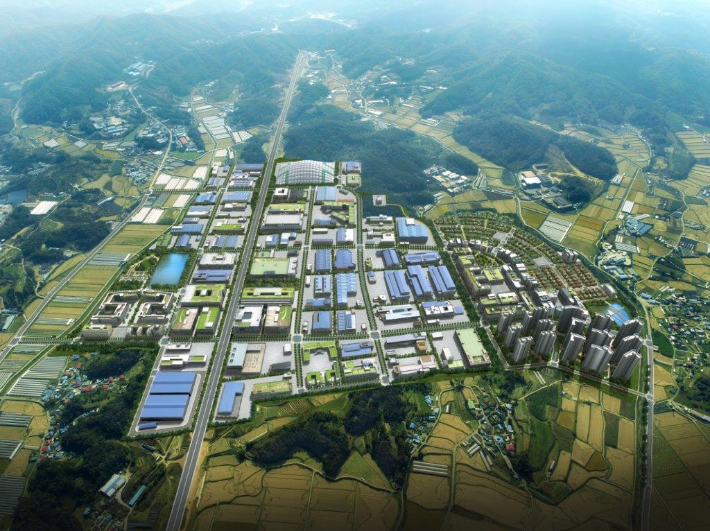 천안 수신일반산업단지 조감도. 천안시 제공