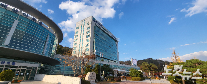 원주시청 전경. 박정민 기자