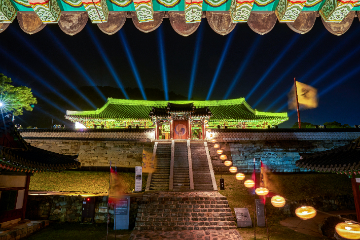 국보 제305호 세병관. 통영시청 제공 