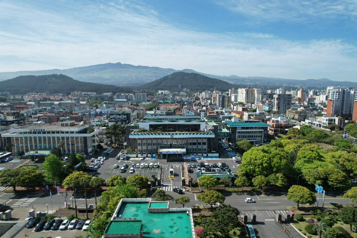 제주도청 전경