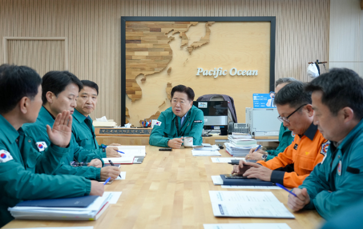 무안 참사 긴급 대책회의 모습. 제주도 제공