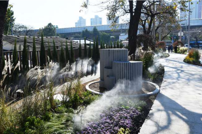 15분도시 부산 당감·개금 생활권 선형공원. 부산시 제공