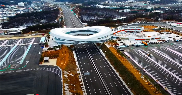 처인휴게소 전경. 계룡그룹 제공