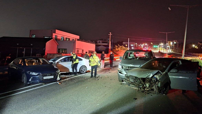 사고 현장 모습. 제주도소방안전본부 제공