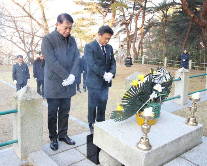 이학수 정읍시장. 정읍시 제공.