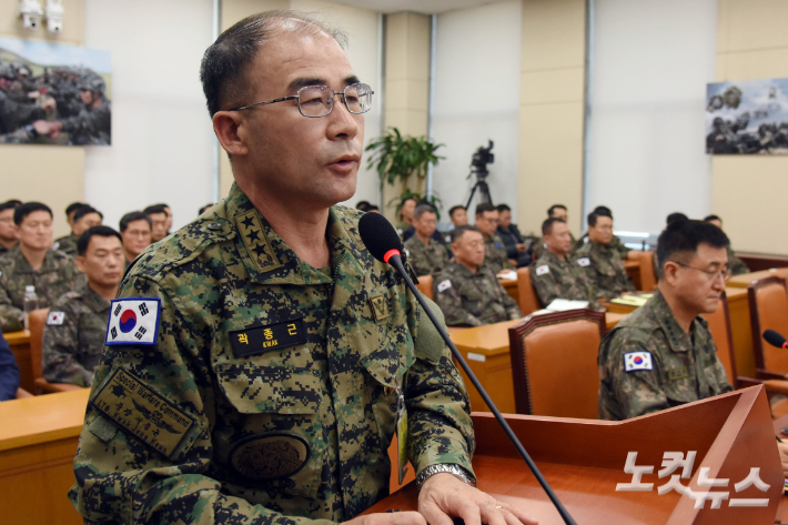 곽종근 육군 특수전사령관. 윤창원 기자