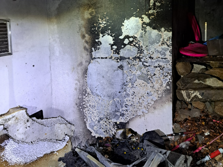 5일 부산 사상구의 한 요양시설에서 불이 나 40여 분 만에 꺼졌다. 부산소방재난본부 제공 