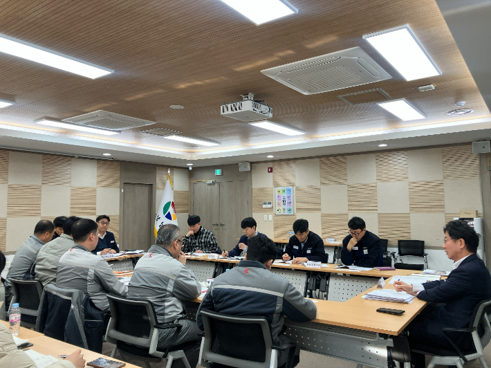 조선업 인력난 해소 간담회. 경남도청 제공 