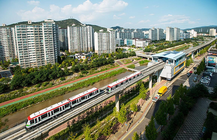 의정부경전철. 의정부시 제공