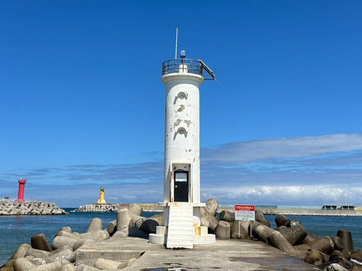 바파제 설치한 등대. 동해해수청 제공