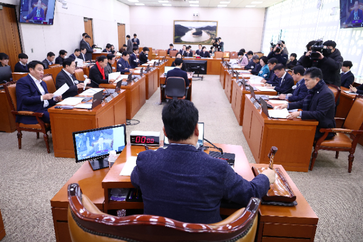 농림축산식품해양수산위원회 전체회의. 연합뉴스