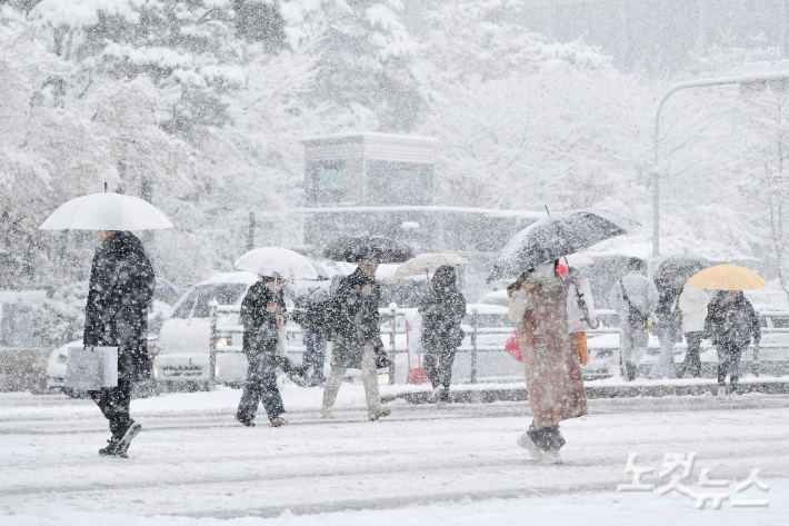 눈 자료사진. 류영주 기자