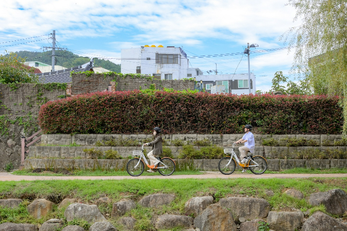 온누리 공영자전거. 순천시 제공