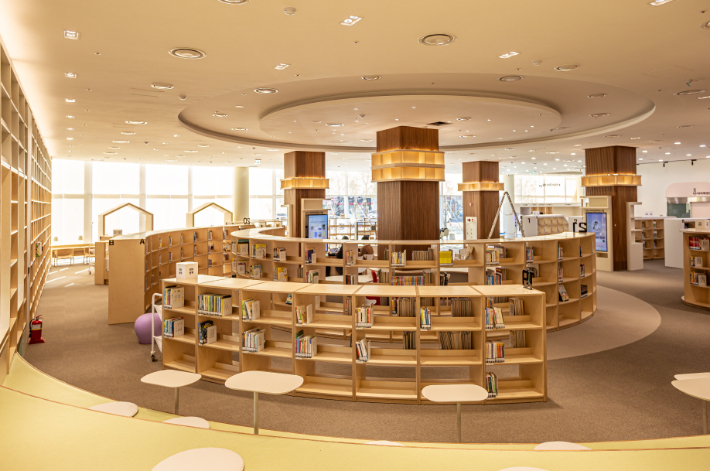 1층 어린이 유아자료실. 포항시 제공