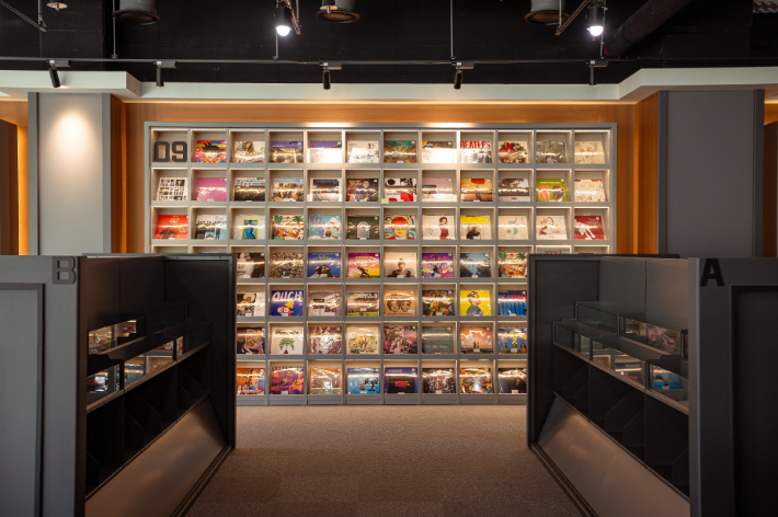 2층 음악자료실. 포항시 제공