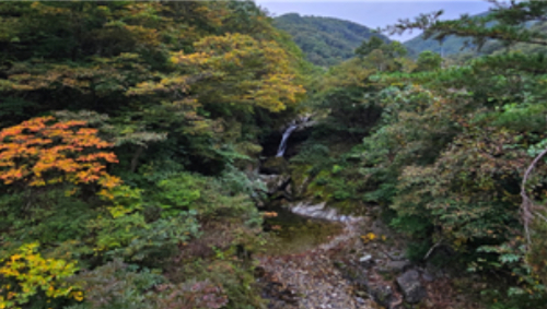 용소 폭포. 동해시 제공