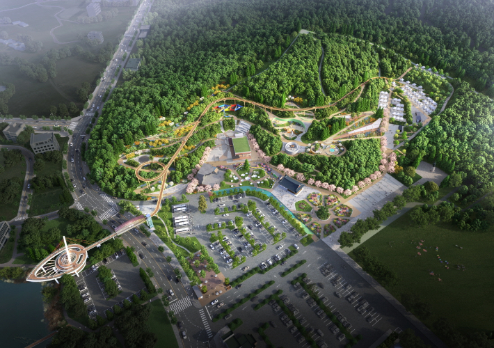 신정호 키즈가든 조성사업 조감도. 아산시 제공
