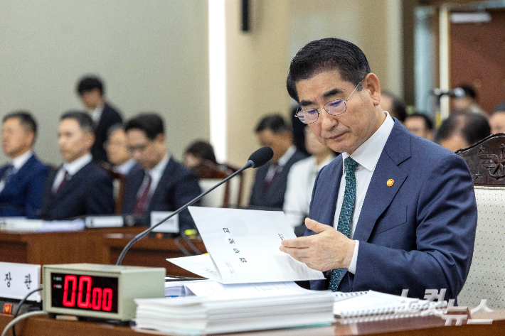 김용현 전 국방부 장관. 국회사진취재단