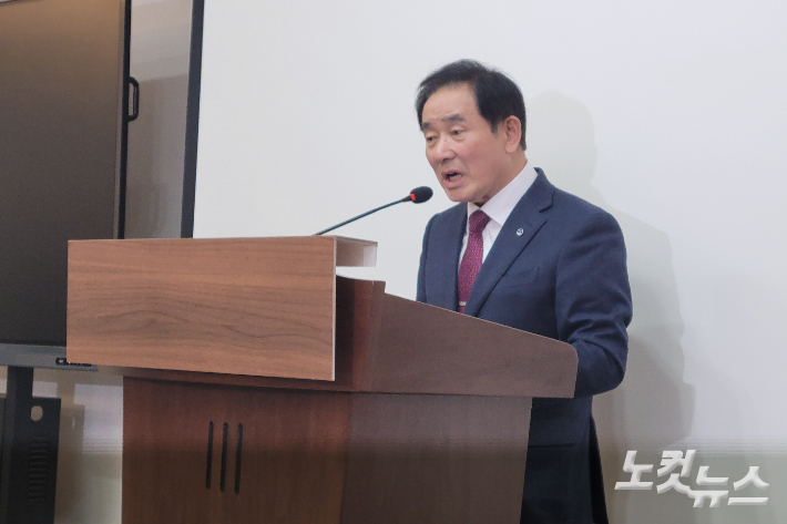 송기섭 진천군수. 박현호 기자