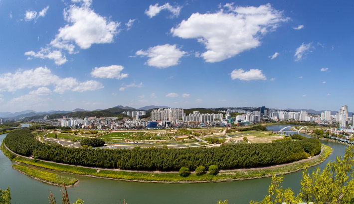 태화강 국가정원 전경. 울산시 제공