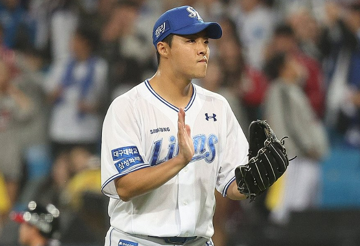 삼성 김무신. 연합뉴스