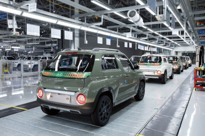 GGM에서 양산 중인 캐스퍼. GGM 제공