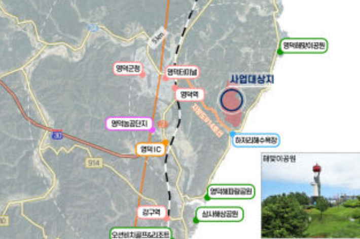 골프장 예정 부지. (주)이스트원 제공
