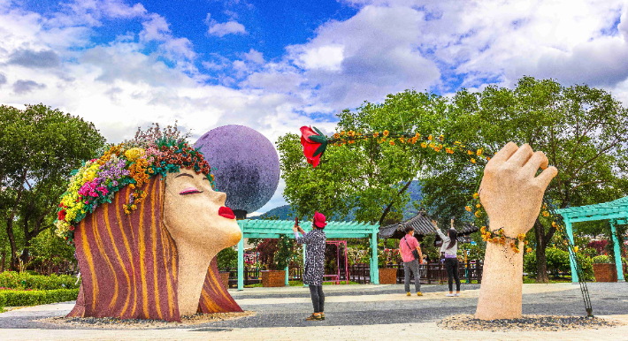 '2025~2026 한국관광 100선'에 선정된 섬진강기차마을. 전남도 제공