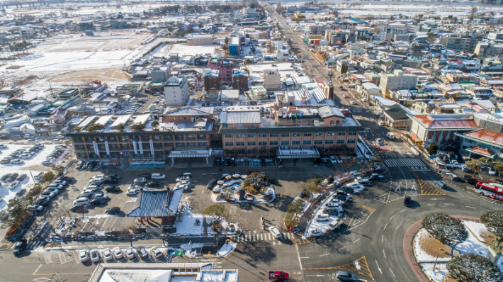 부여군청 전경. 부여군 제공