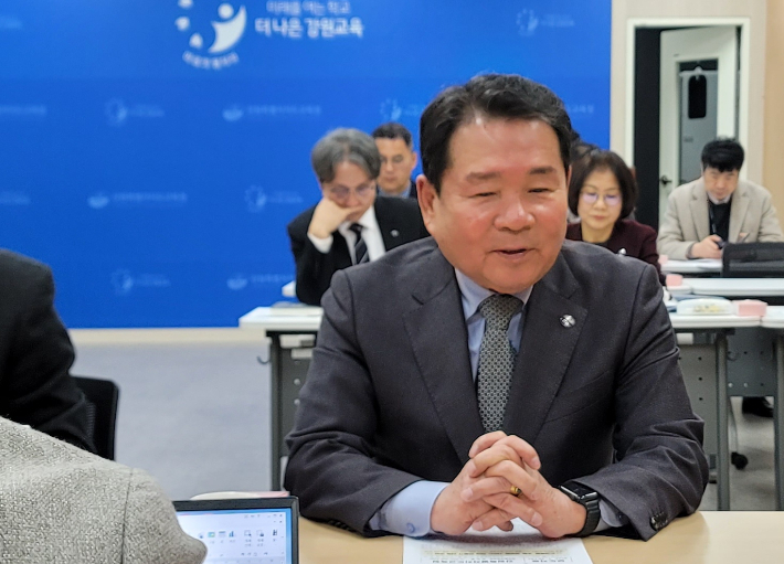 신경호 강원특별자치도교육감이 '초등 공부힘 기르는 학급 만들기' 정책을 추진할 것이라고 밝혔다. 강원도교육청 제공