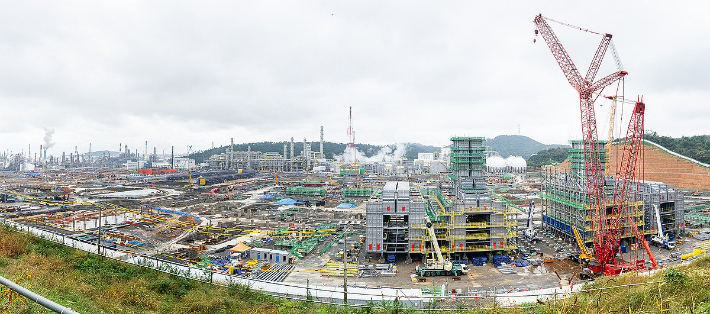 에쓰오일 '샤힌 프로젝트' 현장. 에쓰오일 제공