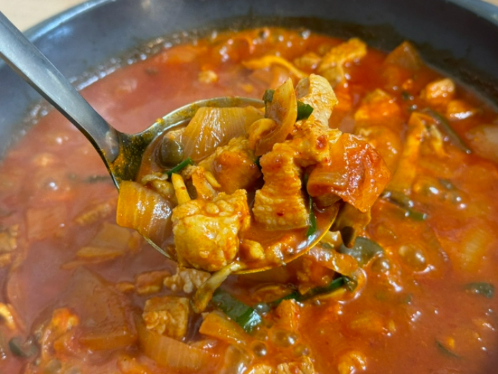 짜글이. 청주시 제공